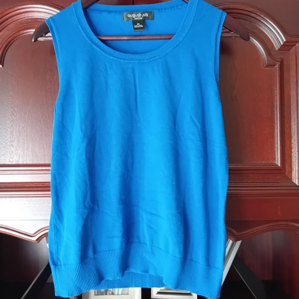 August Silk Sleeveless Top